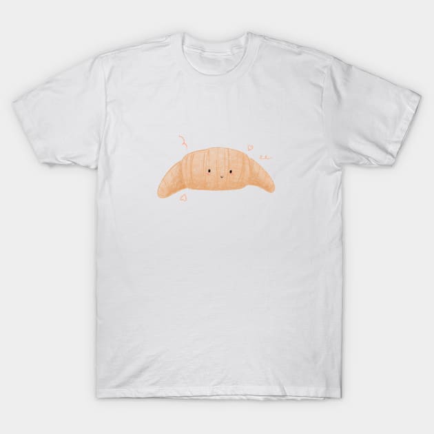 croissant 3 T-Shirt by Mydrawingsz